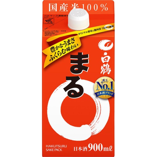 白鶴 サケパックまる 900ml