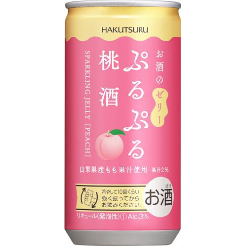 白鶴 ぷるぷる桃酒 190ml