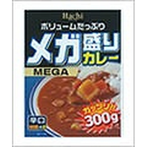 ハチ食品 メガ盛りカレー辛口 300g