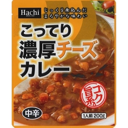 ハチ食品 こってり濃厚チーズカレー 200g