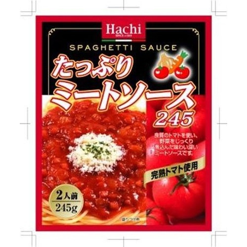 ハチ食品 たっぷりミートソース 285g