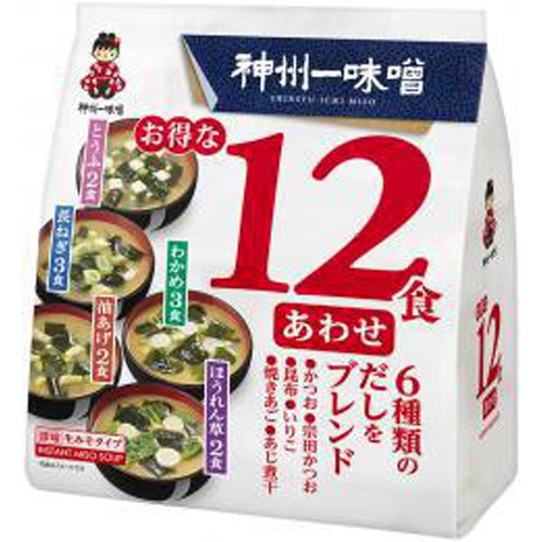 神州一 お得な12食あわせみそ仕立て