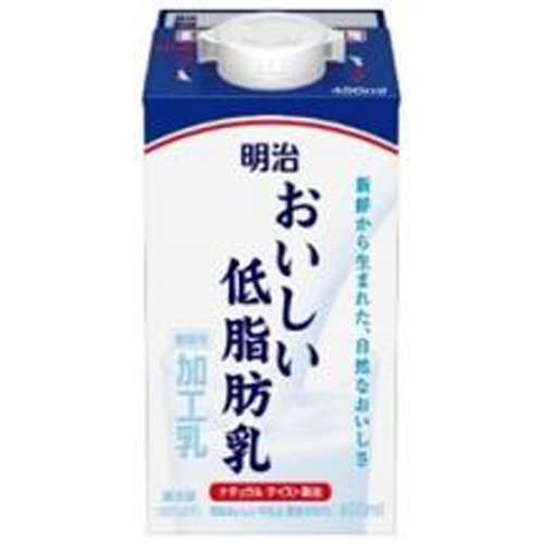 明治 おいしい低脂肪乳 450ml