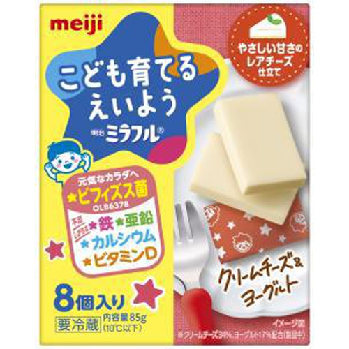 明治 ミラフル クリームチーズ&ヨーグルト85g【09/01 新商品】