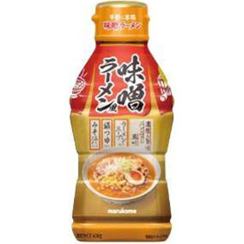 マルコメ 液みそ 味噌ラーメン風430g