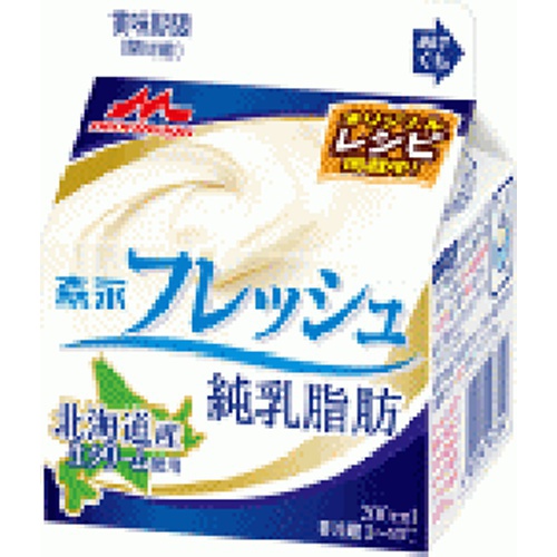 森乳 森永フレッシュ 純乳脂肪200ml