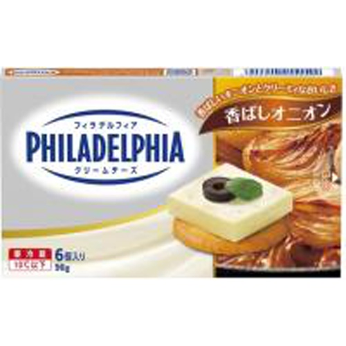 フィラデルフィア クリームチーズ6P香ばしオニオン