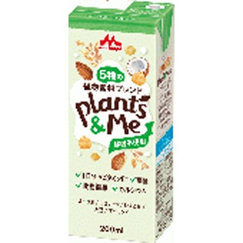 森乳 Plants&Me砂糖不使用 200ml