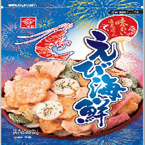 三河屋 えび海鮮 味わい海老せん120g【06/10 新商品】