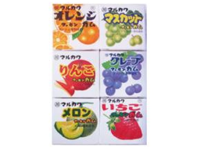丸川 フルーツ6マーブルガム【02/01 新商品】