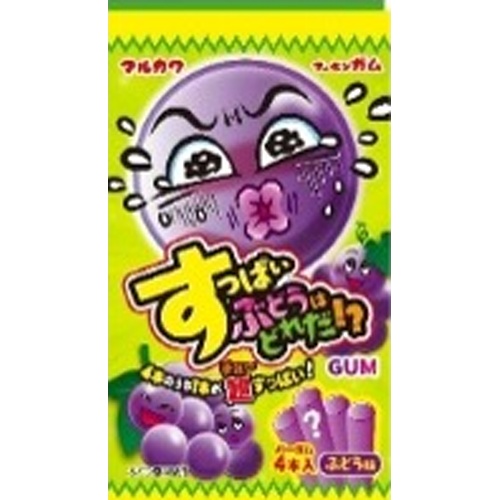 丸川 すっぱいぶどうはどれだガム【09/08 新商品】
