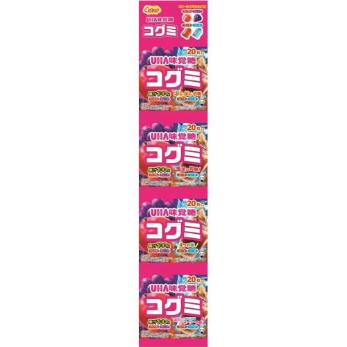 味覚糖 コグミ 4連