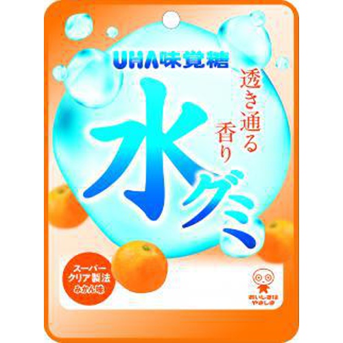 味覚糖 水グミみかん味 40g