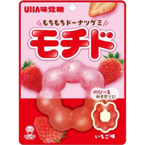 味覚糖 モチド いちご味40g【04/01 新商品】