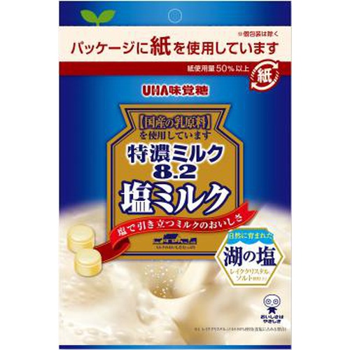 味覚糖 特濃ミルク8.2 塩ミルク袋75g