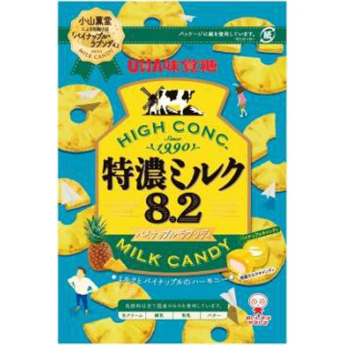 味覚糖 特濃ミルク8.2 パイナップルラプソディ【06/06 新商品】