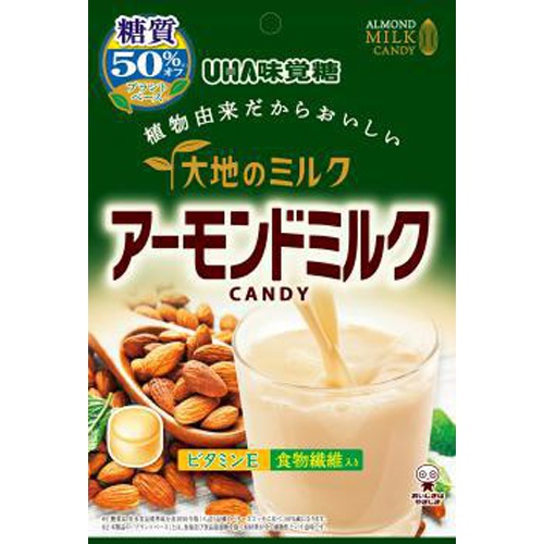 味覚糖 大地のミルクアーモンドミルクキャンディ80