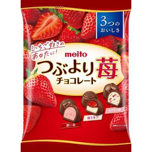 名糖 つぶより苺チョコパーティーパック219g【07/01 新商品】