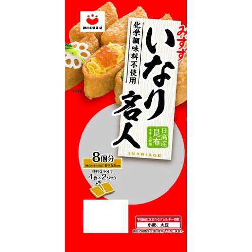 みすず いなり名人4枚×2パック | 商品紹介 | お菓子・駄菓子の仕入れや