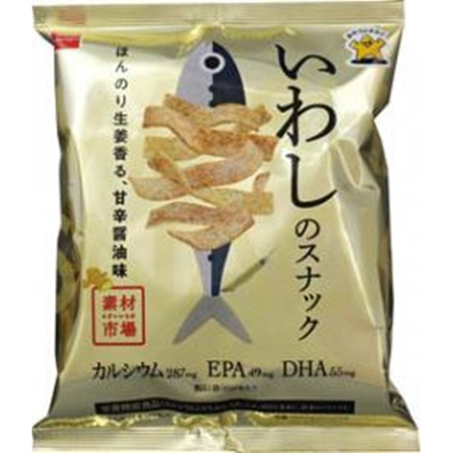 おやつカンパニー 素材市場 いわしのスナック甘辛油61g