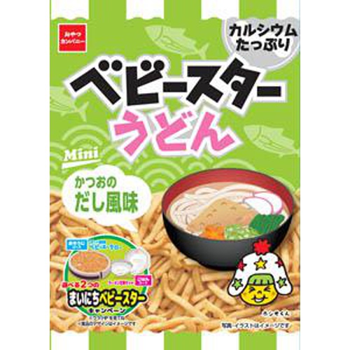 ベビースター うどんかつおだし味 20g