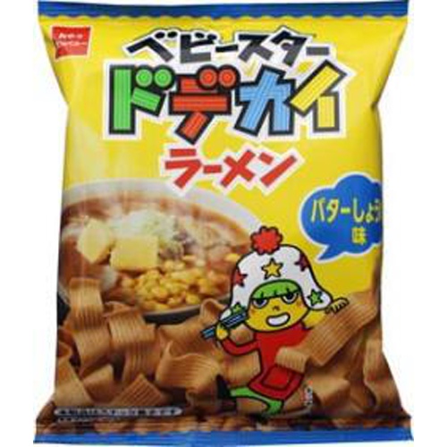 おやつC ドデカイラーメンバターしょうゆ味 67g【08/01 新商品】