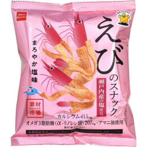 おやつC 素材市場えびのスナック塩味 61g