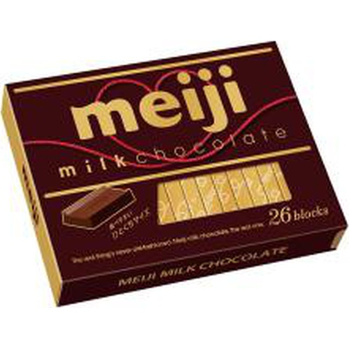 明治 ミルクチョコレートBOX 26枚 | 商品紹介 | お菓子・駄菓子の