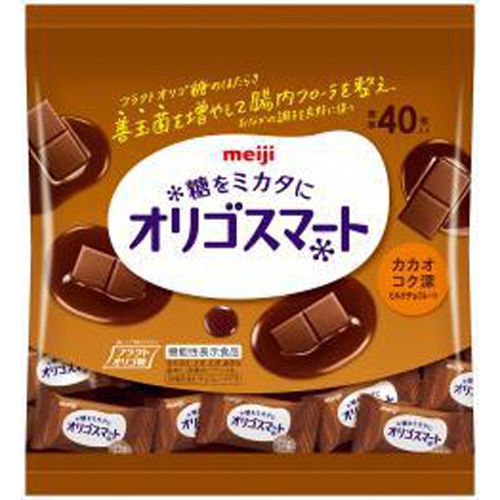 明治 オリゴスマート カカオコク深大袋200g【09/13 新商品】