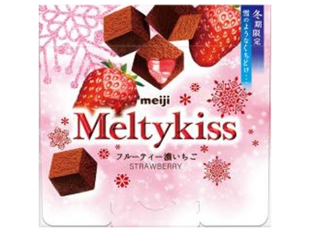 明治 メルティーキッスフルーティー濃いちご 53g【10/21 新商品】