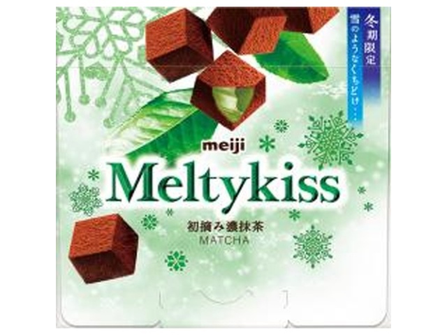 明治 メルティーキッス 初摘み濃抹茶53g【11/11 新商品】