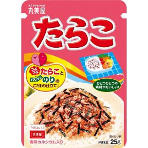 丸美屋 たらこ 25g