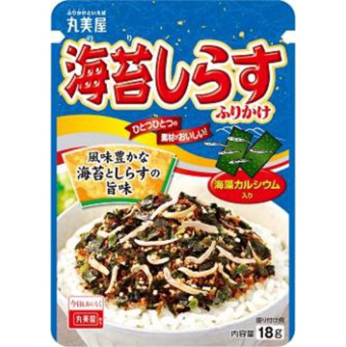 丸美屋 海苔しらすふりかけ 18g