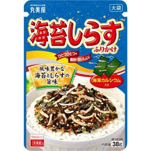 丸美屋 海苔しらすふりかけ 大袋38g