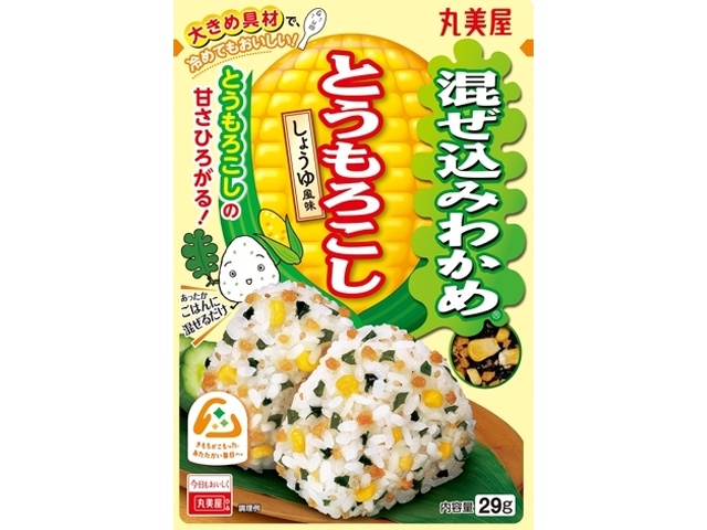 丸美屋 混ぜ込みわかめ とうもろこし29g【02/05 新商品】
