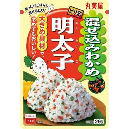 丸美屋 混ぜ込みわかめ 明太子29g