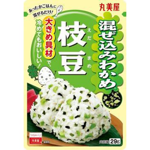 丸美屋 混ぜ込みわかめ 枝豆29g