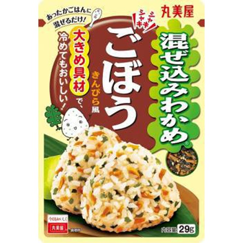 丸美屋 混ぜ込みわかめ ごぼう29g