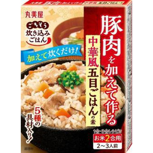 丸美屋 豚肉を加える中華五目ごはんの素 2合用