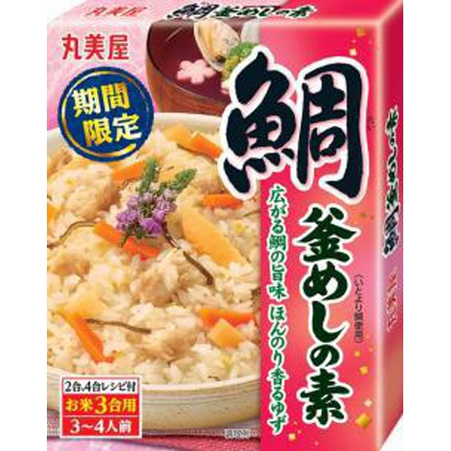 丸美屋 期間限定鯛釜めしの素 170g