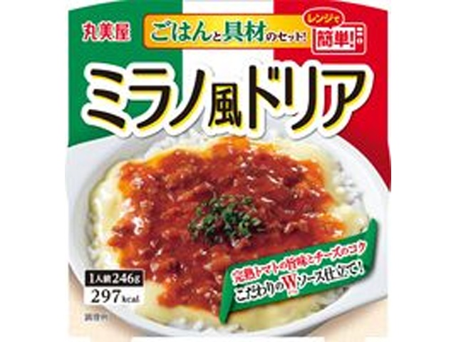 丸美屋 ミラノ風ドリア ごはん付き【01/16 新商品】