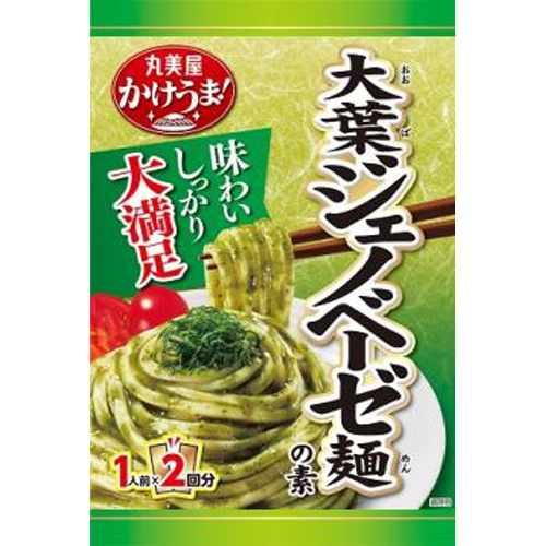 丸美屋 大葉ジェノベーゼ麺の素 2回分