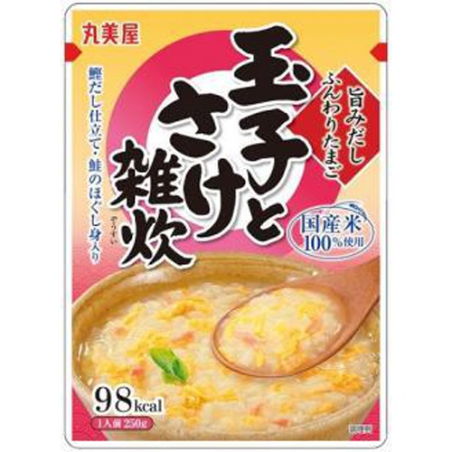 丸美屋 ふんわりたまご 玉子とさけ雑炊250g