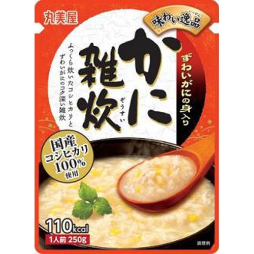 丸美屋 味わい逸品 かに雑炊250g