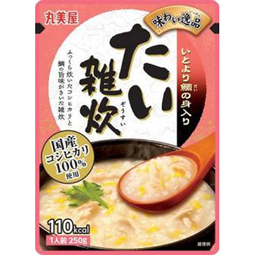 丸美屋 味わい逸品 たい雑炊250g