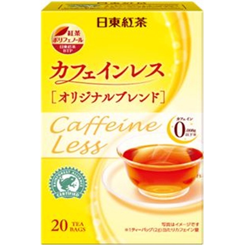 日東紅茶 カフェインレスオリジナルTB20袋