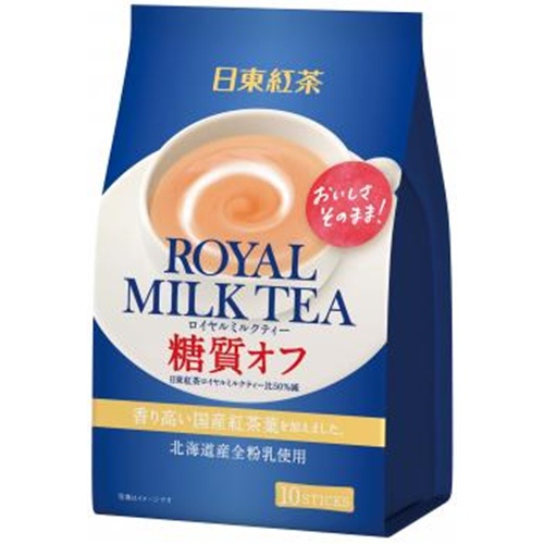 日東紅茶 ロイヤルミルクティー糖質オフ 10P