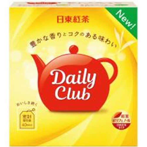 日東紅茶 デイリークラブティーバッグ 40P