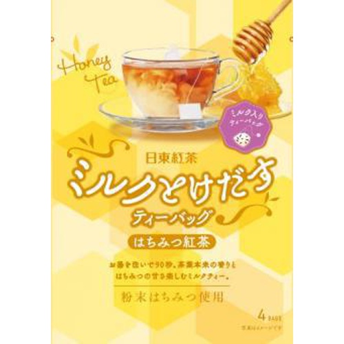 日東紅茶 ミルクとけだすTB はちみつ紅茶4P