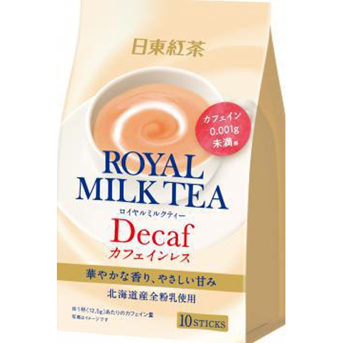 日東紅茶 ロイヤルミルクティー デカフェ10P